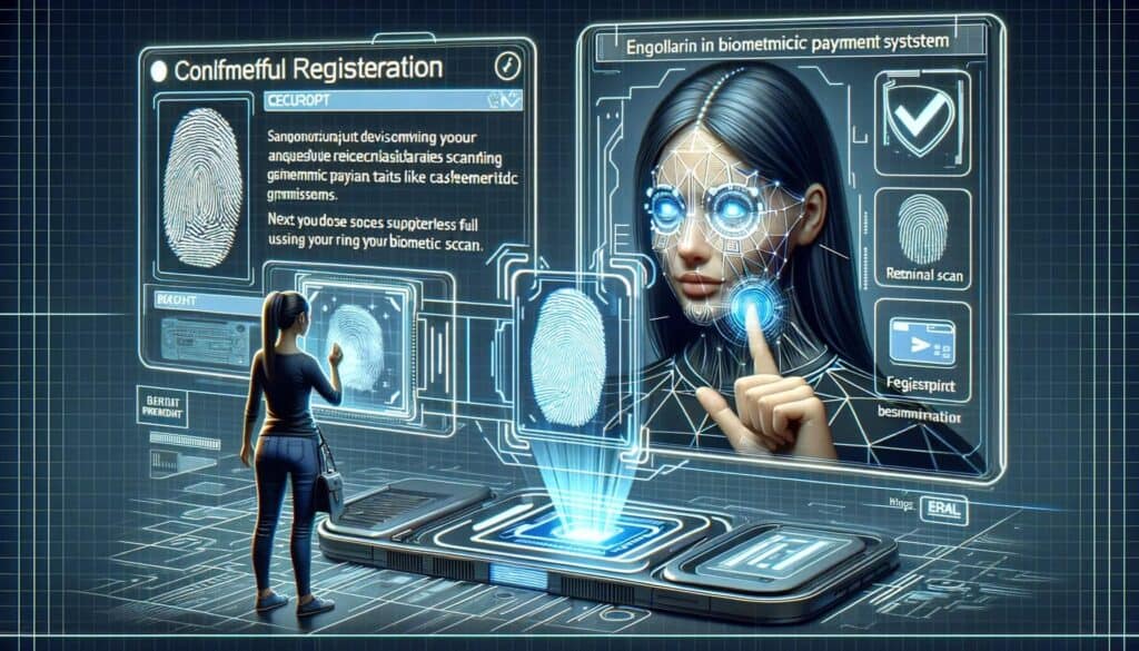 The Process of Enrolling in Biometric Payment Systems